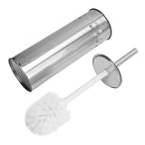 Toilet Brush and Vented Holder Set Stainless Steel Cleaning Brush for Bathroom Toilet In Australia - Darrahopens