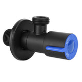 G1/2 Thread Angle Valve Stainless Steel Water Stop Valve for Bathroom Toilet SuppliesSingle Cold In Australia - Darrahopens