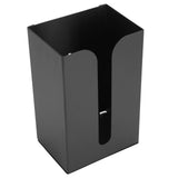 Black Tissue Box Holder Stand Wall Mount Napkin Organizer for Kitchen Bathroom Toilet
