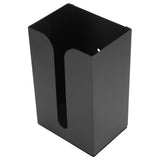 Black Tissue Box Holder Stand Wall Mount Napkin Organizer for Kitchen Bathroom Toilet
