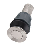 No Glue Stainless Steel Basin Drain Sink Drain Stopper NonOverflow Bathroom Hardware