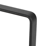 Paper Towel Holder Under Cabinet Self Adhesive Toilet Paper Rack Bathroom Kitchen Matte Black