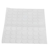 70Pcs Round Sticker Acrylic Acid Transparent Double Sided Adhesive Tape for Fixation