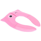 Folding Potty Seat Pad Portable Baby Toddler Toilet Training Seat Non Slip Pad for Travel(Pink ) In Australia - Darrahopens