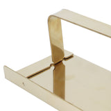 Golden Stainless Steel Roll Paper Shelf Bathroom Toilet Paper Holder Rack for Home