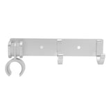 Adjustable Shower Head Holder with Hook Wall Mounted Bath Accessories Storage Organizer