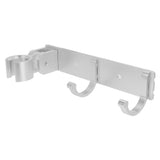 Adjustable Shower Head Holder with Hook Wall Mounted Bath Accessories Storage Organizer