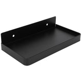 Bathroom Phone Holder Wall Mounted Thick Phone Storage Shelf Toilet Accessory 185x90mmBlack