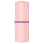 Portable Toothbrush Holder Toothbrush Storage Box Toothpaste Box for Indoor Outdoor Camping TravelPink