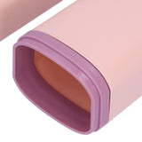 Portable Toothbrush Holder Toothbrush Storage Box Toothpaste Box for Indoor Outdoor Camping TravelPink