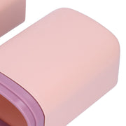 Portable Toothbrush Holder Toothbrush Storage Box Toothpaste Box for Indoor Outdoor Camping TravelPink