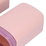 Portable Toothbrush Holder Toothbrush Storage Box Toothpaste Box for Indoor Outdoor Camping TravelPink