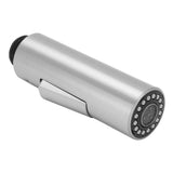 G1/2 Kitchen Tap Pull Out Spray Shower Head Replacement Plastic Nickel Brushed Faucet Accessory