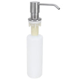 Kitchen Sink Soap Dispenser Brushed Refillable Reusable Lotion Pump Bottle Organizer In Australia - Darrahopens