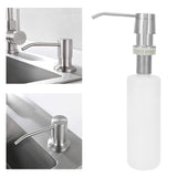 Sink Soap Dispenser 350ml Pump Soap Lotion Container Organizer Bathroom Accessory