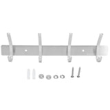 Stainless Steel Hook Wall Mounted Brushed Simple Style 4‑Hook Wall Hanger for Home Bathroom In Australia - Darrahopens