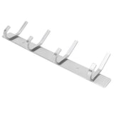 Stainless Steel Hook Wall Mounted Brushed Simple Style 4‑Hook Wall Hanger for Home Bathroom In Australia - Darrahopens