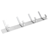 Stainless Steel Hook Wall Mounted Brushed Simple Style 4‑Hook Wall Hanger for Home Bathroom In Australia - Darrahopens