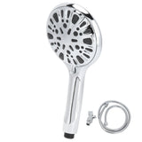 G1/2 Shower Head 9 Spray Setting High Pressure Handheld Shower Sprayer Bathroom AccessoryShower Set
