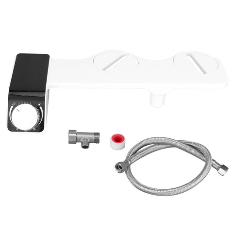 Bidet Toilet Seat Attachment NonElectric Dual Nozzle Adjustable Pressure SelfCleaning(G9/16 North America ) In Australia - Darrahopens