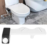 Bidet Toilet Seat Attachment NonElectric Dual Nozzle Adjustable Pressure SelfCleaning(G1/2 Asia/Australia )
