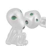 5Pcs Luminous Small Ornaments Outdoor Lawn Decoration Garden Statues for Courtyard Balcony Decor