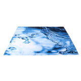 Shower Curtain Set Waterproof Hanging Bath Curtain with Rings Bathroom Accessory150x180cm