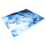 Shower Curtain Set Waterproof Hanging Bath Curtain with Rings Bathroom Accessory180x180cm