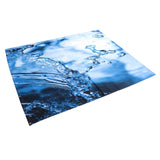 Shower Curtain Set Waterproof Hanging Bath Curtain with Rings Bathroom Accessory180x180cm