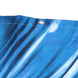 Shower Curtain Set Waterproof Hanging Bath Curtain with Rings Bathroom Accessory180x180cm