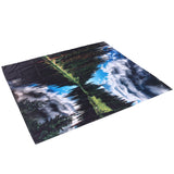 Shower Curtain Landscape Pattern Bath Curtain Set with Rings Home Bathroom Decoration180x180cm In Australia - Darrahopens