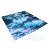 Innovative Shower Curtain with Hanging Rings Bath Curtain Home Bathroom Accessory150x180cm In Australia - Darrahopens