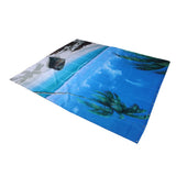 Shower Curtain Set with Hanging Rings No‑Punching Bath Curtain Bathroom Accessory150x180cm In Australia - Darrahopens