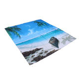 Shower Curtain Set with Hanging Rings No‑Punching Bath Curtain Bathroom Accessory150x180cm In Australia - Darrahopens