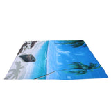 Shower Curtain Set with Hanging Rings No‑Punching Bath Curtain Bathroom Accessory180x180cm In Australia - Darrahopens