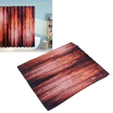 Waterproof Curtain with Hooks Shower Bath Curtain for Bathroom Home Decoration180x180 cm