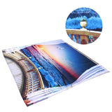 Waterproof Shower Bath Curtain Free Punch with Hooks for Home Bathroom Decoration150x180 cm