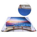 Waterproof Shower Bath Curtain Free Punch with Hooks for Home Bathroom Decoration150x180 cm