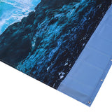 Shower Curtain with 12 Hooks Waterproof Shower Curtain Set for Bathroom Supplies150x180 cm