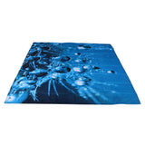 Shower Curtain with 12 Hooks Waterproof Shower Bath Curtain for Bathroom Decoration180x180 cm