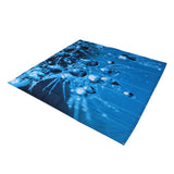 Shower Curtain with 12 Hooks Waterproof Shower Bath Curtain for Bathroom Decoration180x180 cm