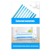10Pcs/Set 12C Vacuum Storage Bag Space Saving Compressed Bag with 3.5cm Thread Air Inlet 80 x 60 cm