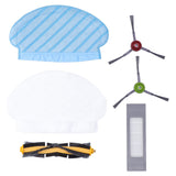 Main Side Brush Filter Washable Rag Disposable Rag Kit Fit for DEEBOT OZMO 950 920 Sweeper