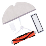 Main Brush Side Brush Filter Screen Cleaning Brush Mop Replacement Kit Fit for Xiaomi 1C Sweeper In Australia - Darrahopens