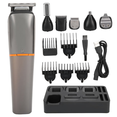 6in 1 Electric Hair Clipper Trimmer Portable Hair Cutting Machine Styling Tool USB Charging In Australia - Darrahopens