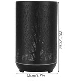 300ml Air Humidifier 2 in 1 Ambient Night Light Aroma Aromatherapy Diffuser Black 100‑240VAU Plug