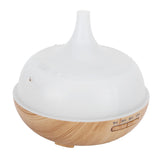 400ml Light Wood Grain Air Diffuser Electric Aroma Humidifier with Ambient Night Lamp 100‑240VAU Plug In Australia - Darrahopens