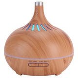 400ml Aroma Diffuser WIFI Control Wood Grain Aromatherapy Humidifier Colorful Night Light 100-240VAU Plug In Australia - Darrahopens