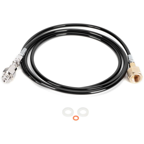 100in CGA320 CO2 Cylinder Refilling Soda Adapter Hose Kit Soda Accessories Black In Australia - Darrahopens