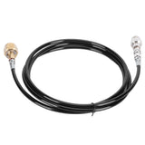 W21.8-14 Soda Hose Adapter Kit CO2 Cylinder Refilling Tube Accessories 100in Black In Australia - Darrahopens